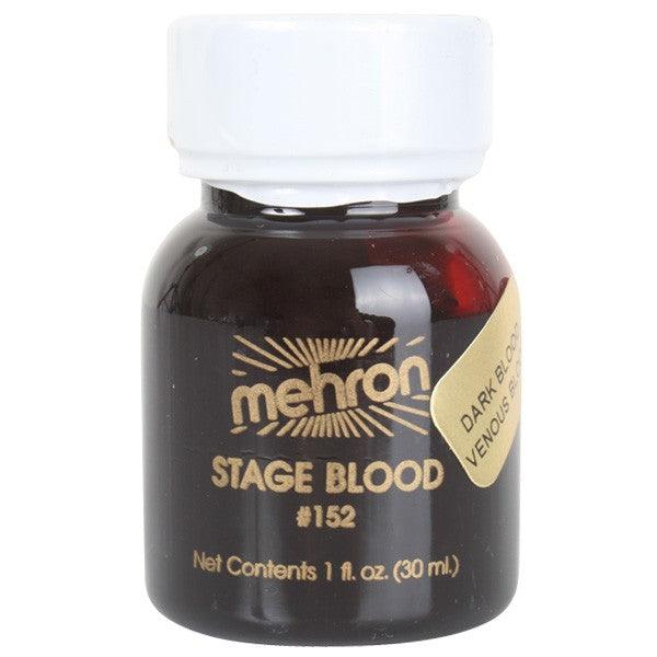 Mehron Stage Blood Dark Venous 133ml Bottle - The Costume Company