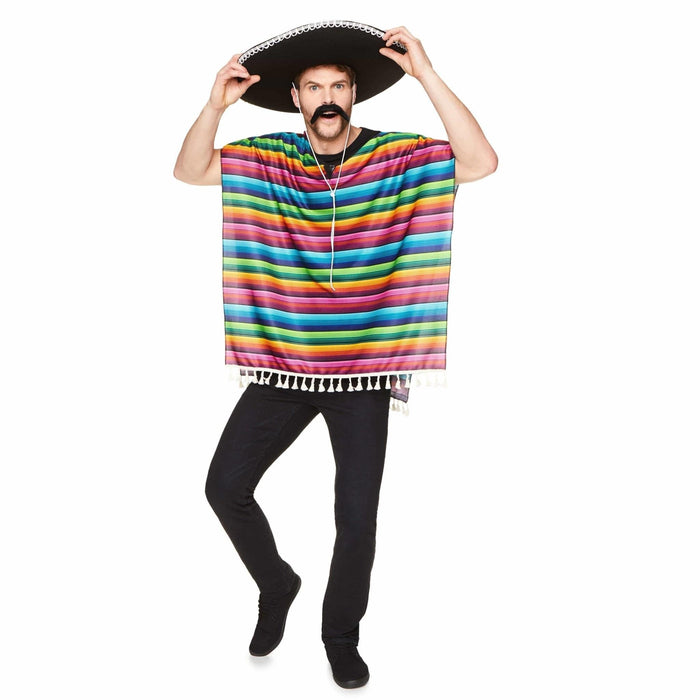 Mexican Poncho | Buy Online - The Costume Company | Australian & Family Owned  