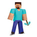 Minecraft Steve Prestige Costume Child - The Costume Company