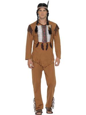 Native American (inspired) Warrior Costume - Buy Online Only - The Costume Company