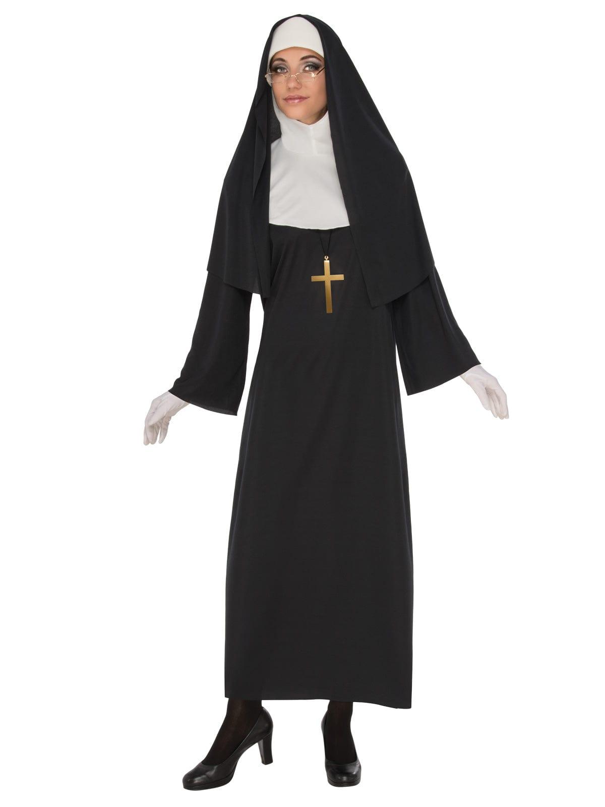 Nun Costume with Cross Necklace — The Costume Company