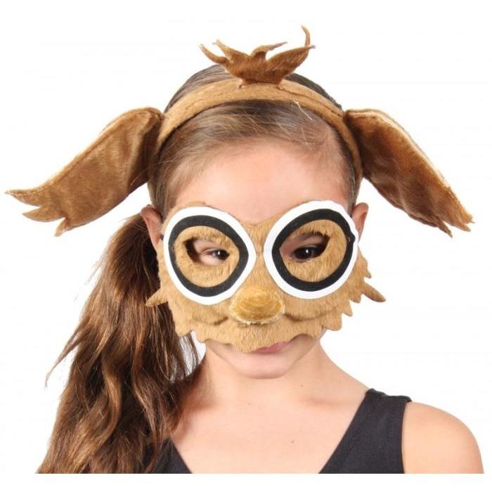 Owl - Headband and Mask Set - The Costume Company | Fancy Dress Costumes Hire and Purchase Brisbane and Australia