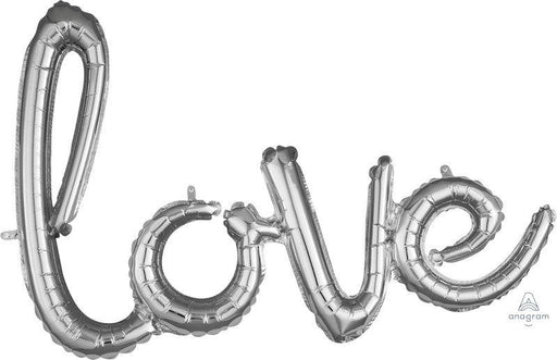 CI: Phrase Script love Silver G40 | Buy Online - The Costume Company | Australian & Family Owned