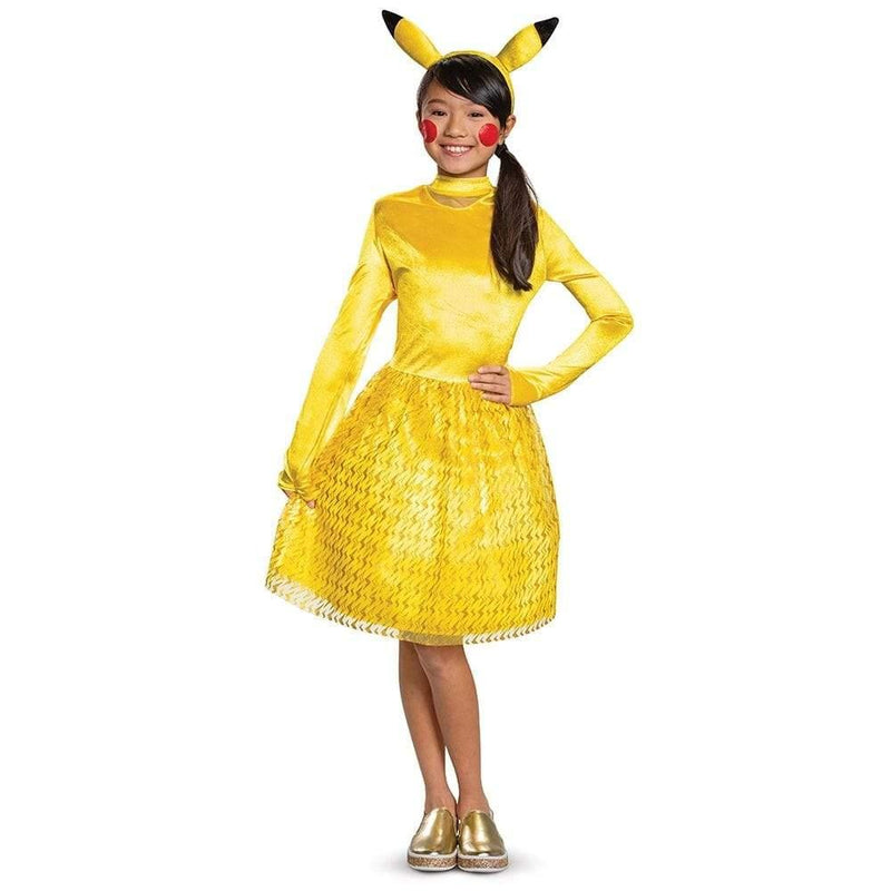 Pikachu Girl Classic Costume Child 