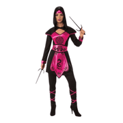 Stylish Pink Ninja Warrior Costume for Women - Buy Online Now!