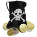 Pirate Coins and Treasure Pouch - The Costume Company | Fancy Dress Costumes Hire and Purchase Brisbane and Australia