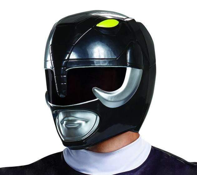 Power Ranger Black Adult Helmet - Buy Online Only - The Costume Company