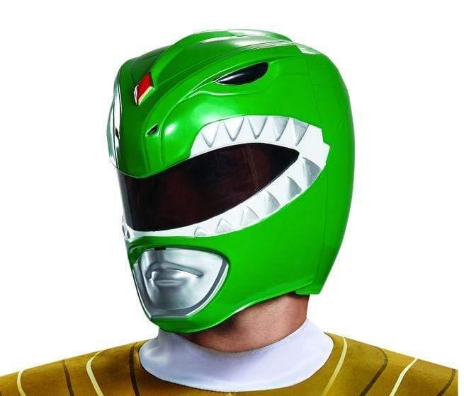 Power Ranger Green Adult Helmet - Buy Online Only - The Costume Company