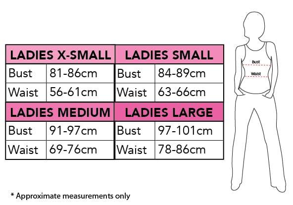 star wars princess leia costume size chart