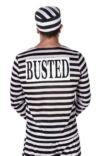 Male Prisoner Costume | Buy Online - The Costume Company | Australian & Family Owned  