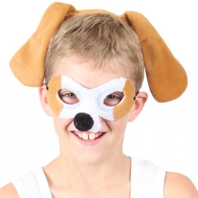 Puppy - Headband and Mask Set - The Costume Company | Fancy Dress Costumes Hire and Purchase Brisbane and Australia