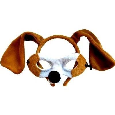 Puppy - Headband and Mask Set - The Costume Company | Fancy Dress Costumes Hire and Purchase Brisbane and Australia