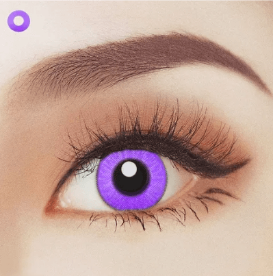 Purple 1 Year Contact Lenses | Buy Online - The Costume Company | Australian & Family Owned 