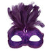 Purple Daniella Masquerade Mask - Buy Online - The Costume Company | Australian & Family Owned 