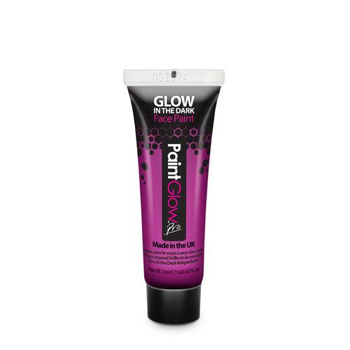 Purple Paint Glow in the Dark Face Paint Pro 12ml - The Costume Company