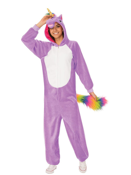 Purple Unicorn Adult Onesie - Buy Online Only - The Costume Company