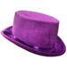 Purple Velvet Top Hat - The Costume Company