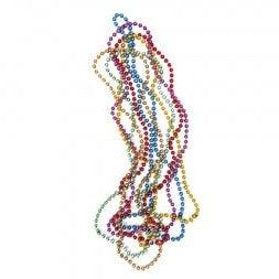 Rainbow Party Beads - Mardi Gras Accessories- Festivals
