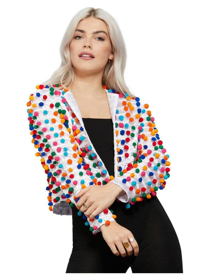 Rainbow Tinsel Jacket- Mardi Gras Accessories- Festivals