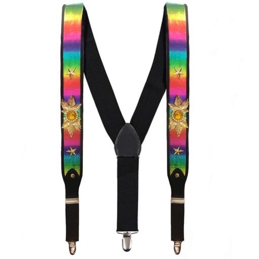 Rainbow Suspenders with Bling | Buy Online - The Costume Company | Australian & Family Owned 