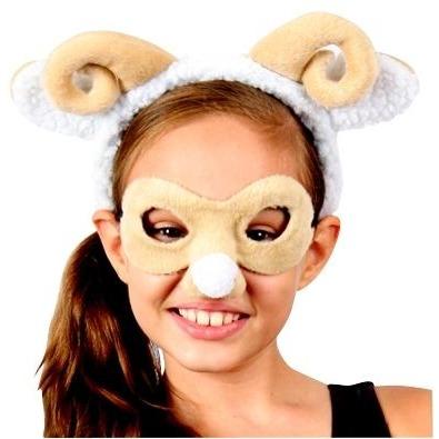 Ram (sheep) - Headband and Mask Set