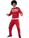 Red 80s Scouser Track Suit - Buy Online Only - The Costume Company