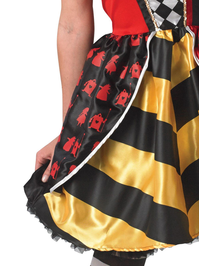 Red Queen Of Hearts Adult Costume 