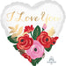 45cm Standard HX I Love You Rose Bouquet S40 | Buy Online - The Costume Company | Australian & Family Owned