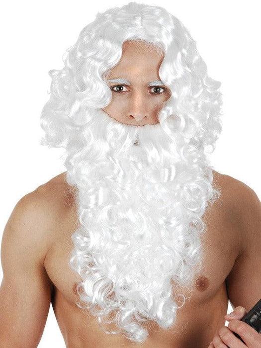 Santa Wig & Beard Set | Buy Online - The Costume Company | Australian & Family Owned 