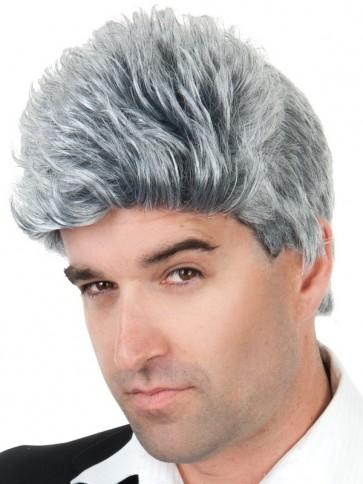 Short Mid Life Grey Wig - Buy Online - The Costume Company | Australian & Family Owned 