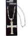 Silver Cross Necklace - The Costume Company