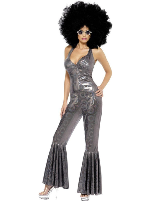 Silver Disco Diva Costume - Buy Online Only - The Costume Company