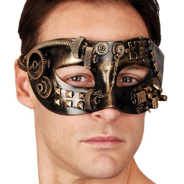 Sinclair Steampunk Eye Mask | Buy Online - The Costume Company | Australian & Family Owned 