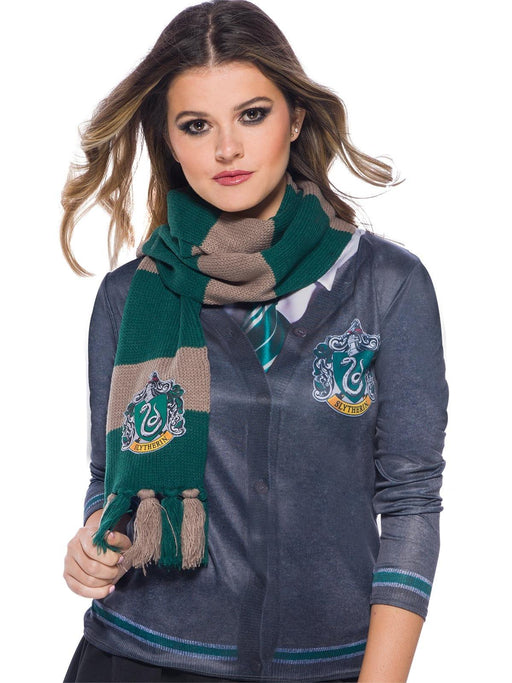 Slytherin House Scarf - The Costume Company