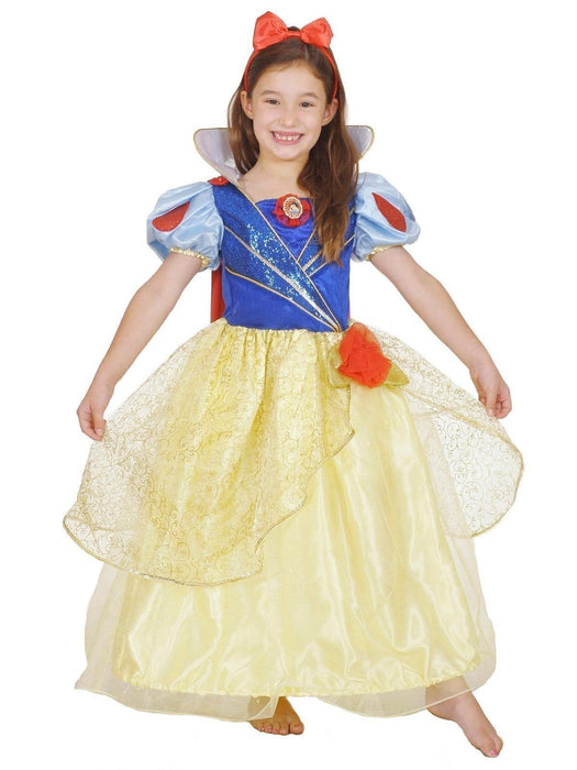 Snow White Glitter and Glow Premium Child Costume - Buy Online Only - The Costume Company