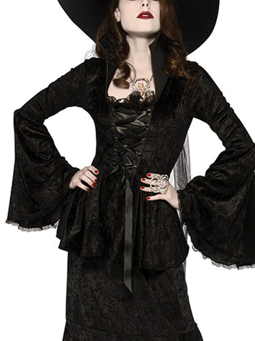 Soul Crushed Velvet Top - The Costume Company