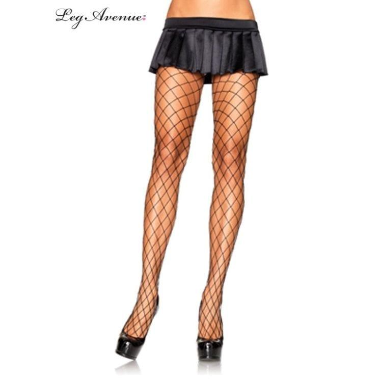 Spandex Diamond Black Net Tights | Buy Online - The Costume Company | Australian & Family Owned 
