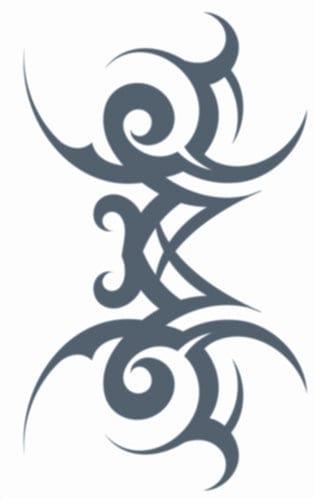 Stamped Tribal Tattoo - The Costume Company | Fancy Dress Costumes Hire and Purchase Brisbane and Australia