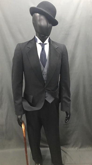 Suit Black and Grey - Hire - The Costume Company | Fancy Dress Costumes Hire and Purchase Brisbane and Australia