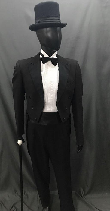 Suit Black Tails - Hire - The Costume Company | Fancy Dress Costumes Hire and Purchase Brisbane and Australia