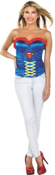 Supergirl Corset Adult Costume 