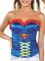 Supergirl Corset Adult Costume 