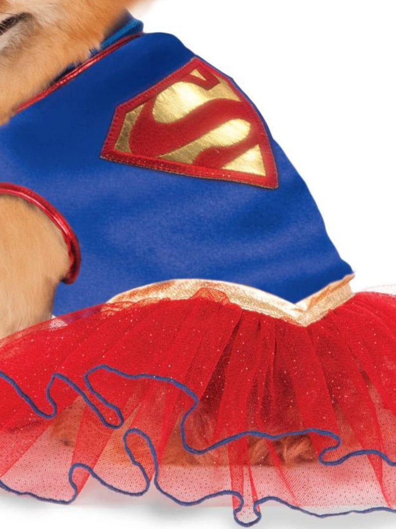 Supergirl Pet Tutu Dress 