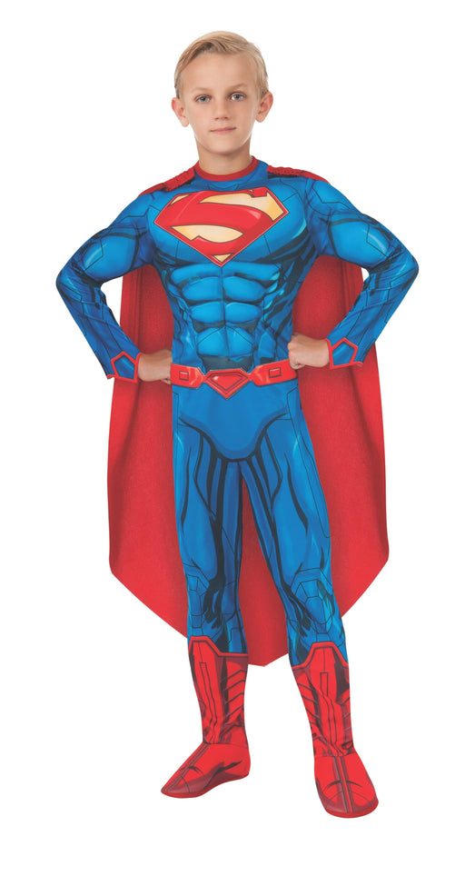 Superman Deluxe Digital Print Child Costume | Buy Online - The Costume Company | Australian & Family Owned 