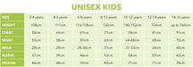 T-rex Dinosaur Costume SIZE CHART