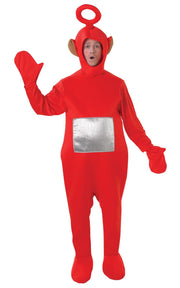 Po Teletubbies Costume with Hood and Symbol Attached