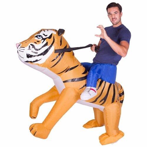 Tiger Inflatable Ride On Costume - Buy Online Only - The Costume Company