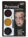 Tri Colour Make Up Palette Bruise - The Costume Company