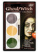 Tri Colour Make Up Palette Ghoul Witch - The Costume Company