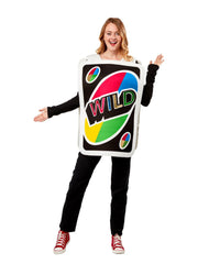Uno Wild Card Tabard Adult Costume 